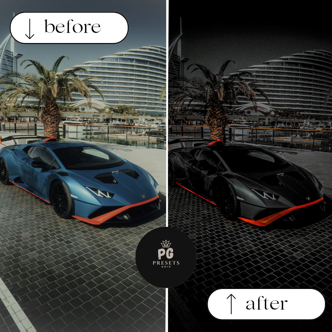 LUXURY DARK LIGHTROOM PRESETS