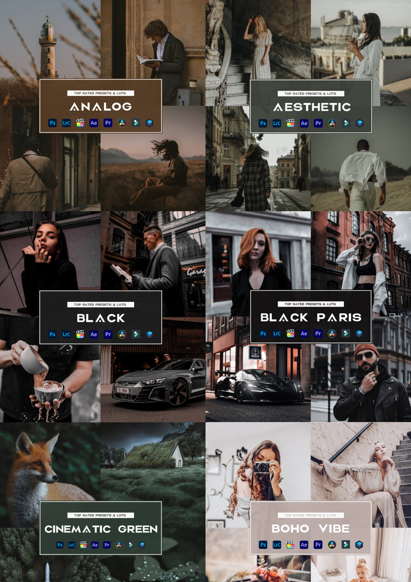 Masters Signature Bundle 650+ Presets and LUTs