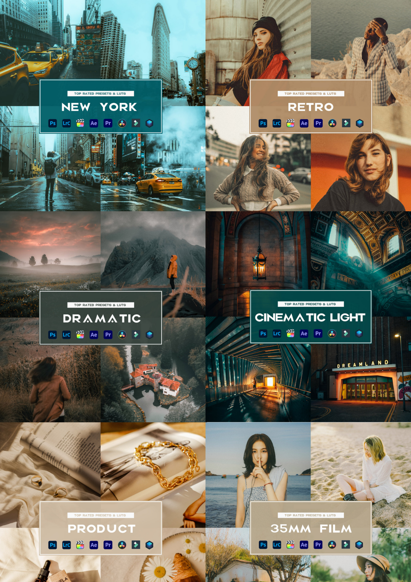 Masters Signature Bundle 650+ Presets and LUTs