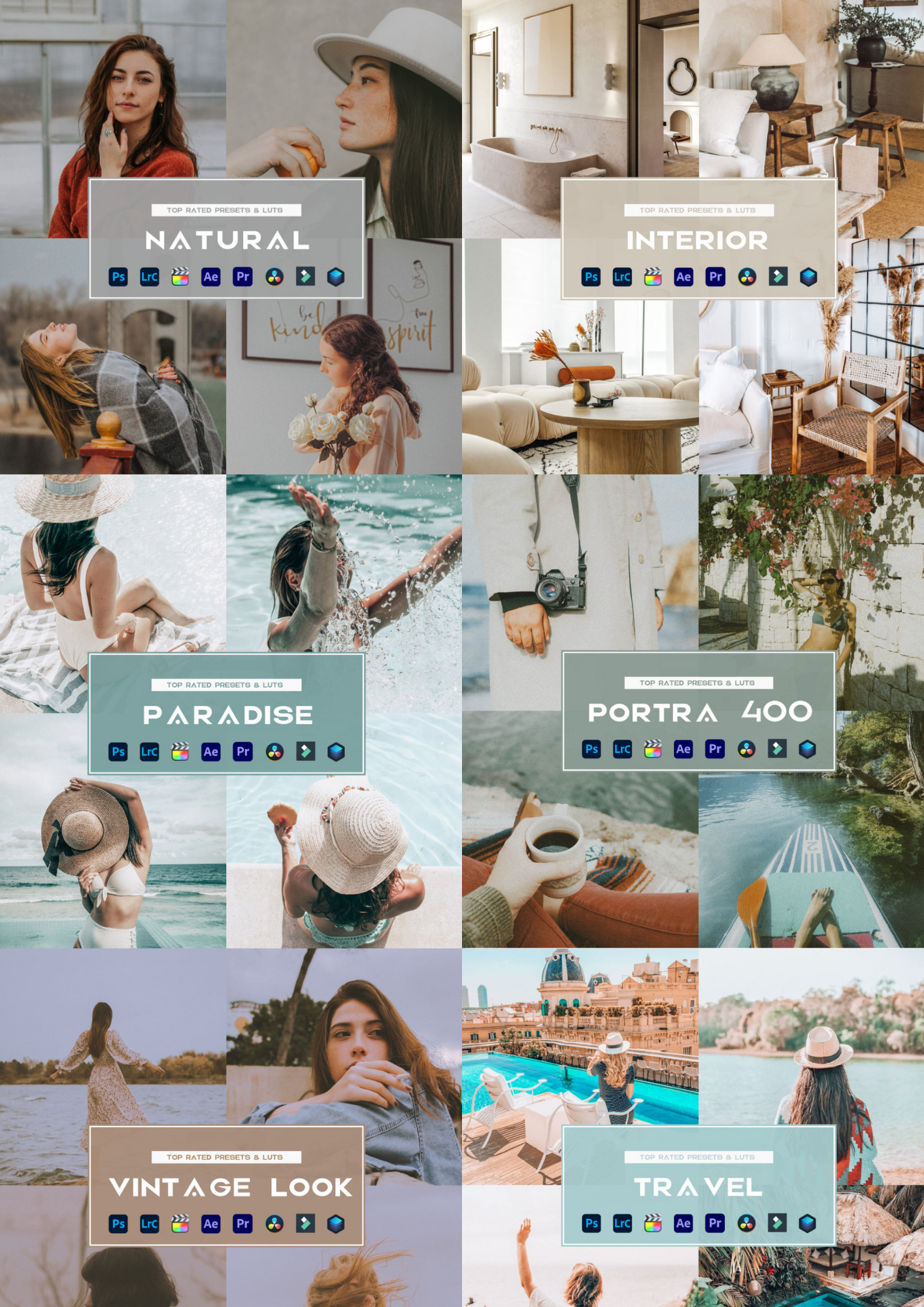 Masters Signature Bundle 650+ Presets and LUTs