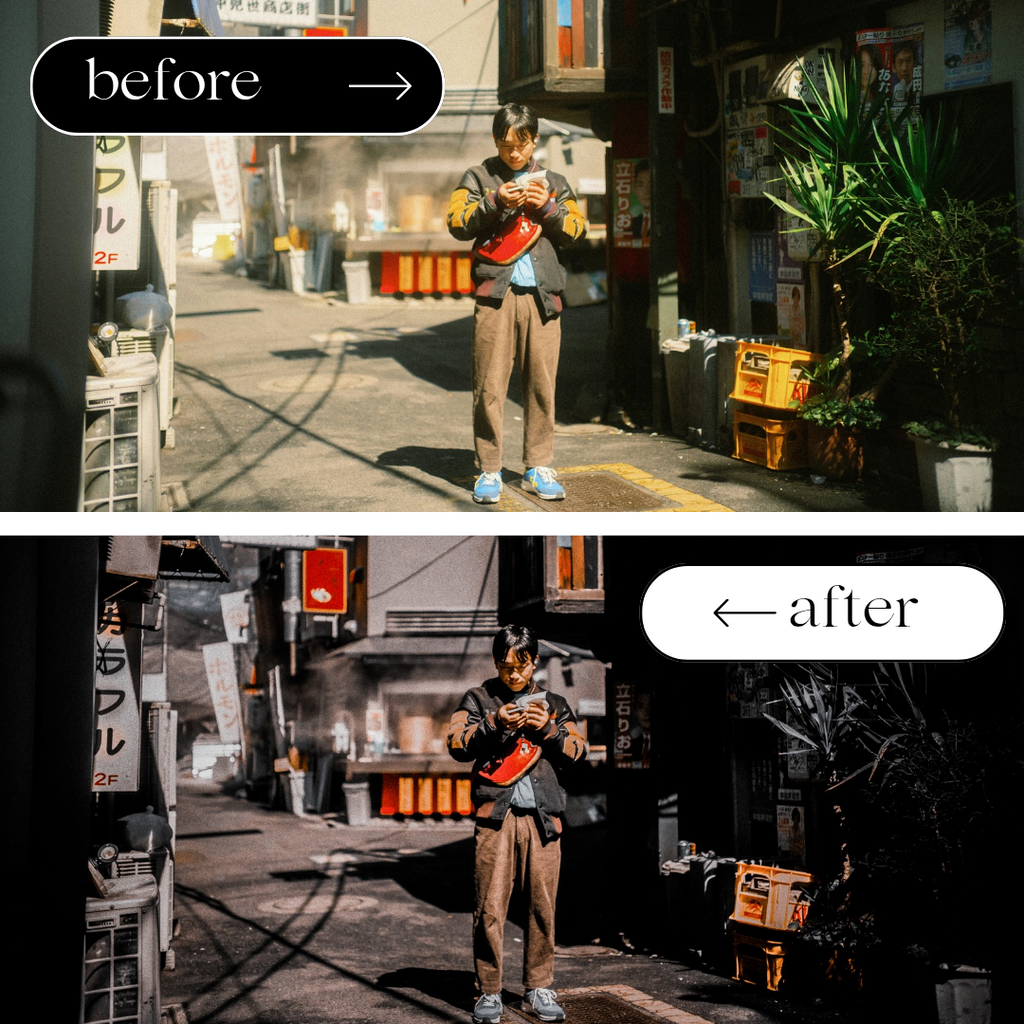 LUXURY DARK LIGHTROOM PRESETS