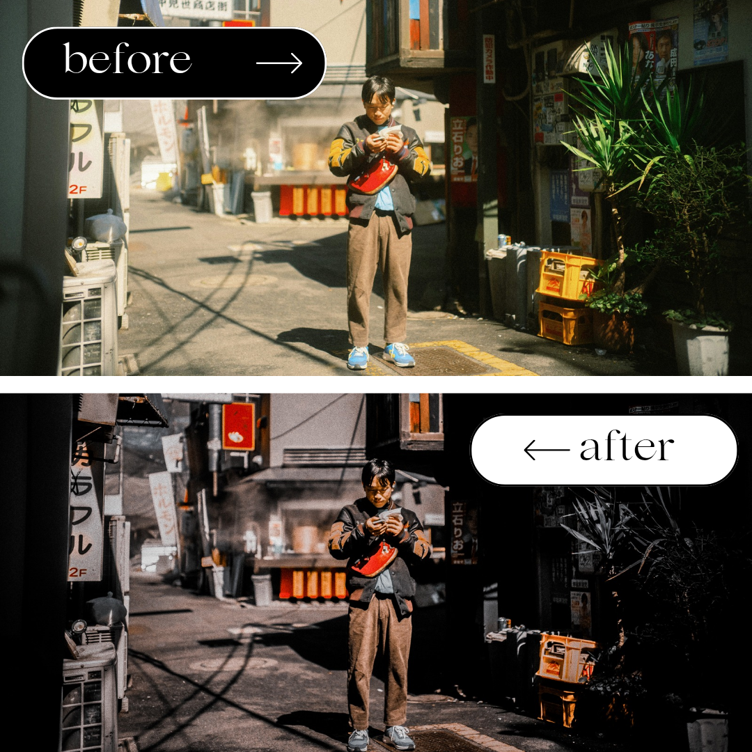 LUXURY DARK LIGHTROOM PRESETS