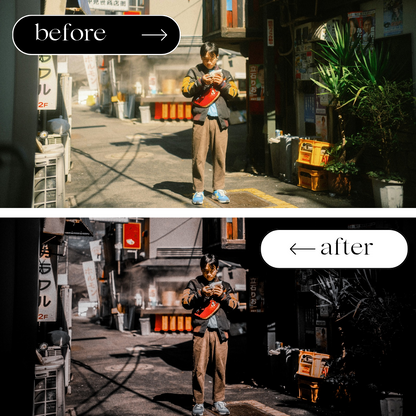 LUXURY DARK LIGHTROOM PRESETS