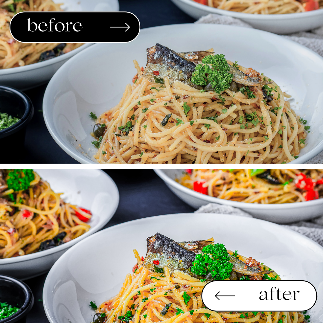 FOOD VLOGGER LIGHTROOM PRESETS
