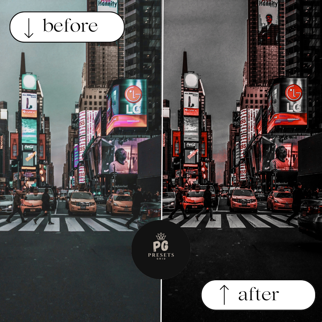 50+ URBAN STREET LIGHTROOM PRESETS