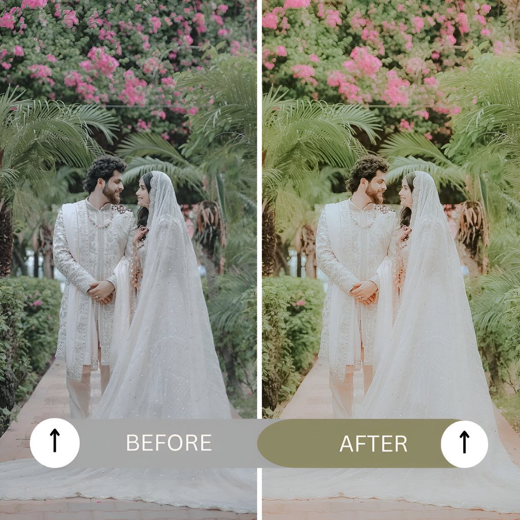 PINK BLUSH WEDDING LIGHTROOM PRESETS