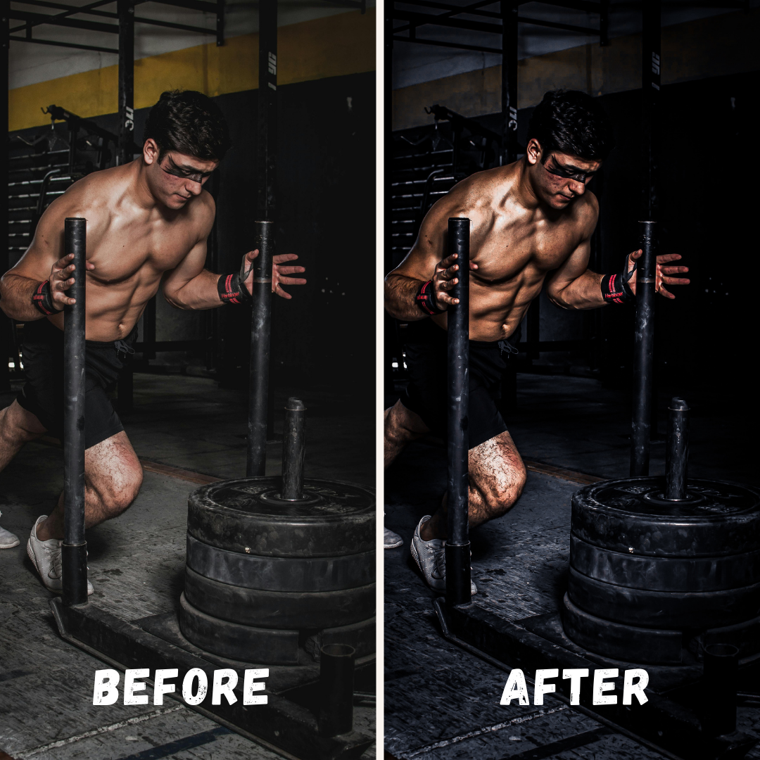 GYM AESTHETIC LIGHTROOM PRESETS