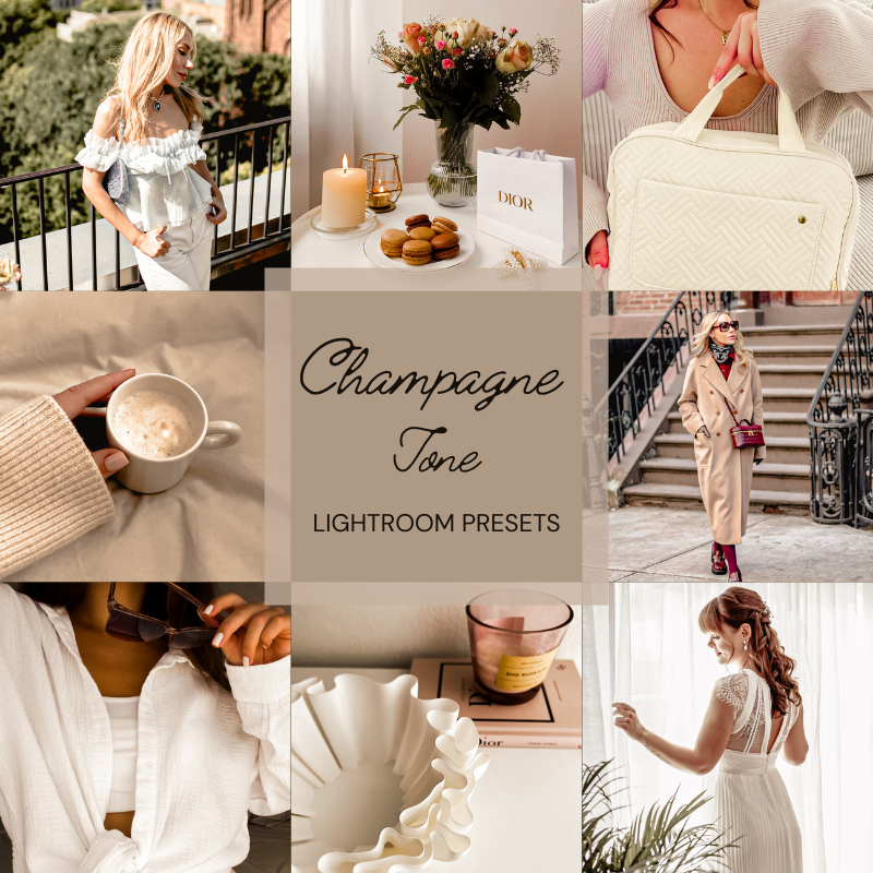 CHAMPAGNE TONE LIGHTROOM PRESETS