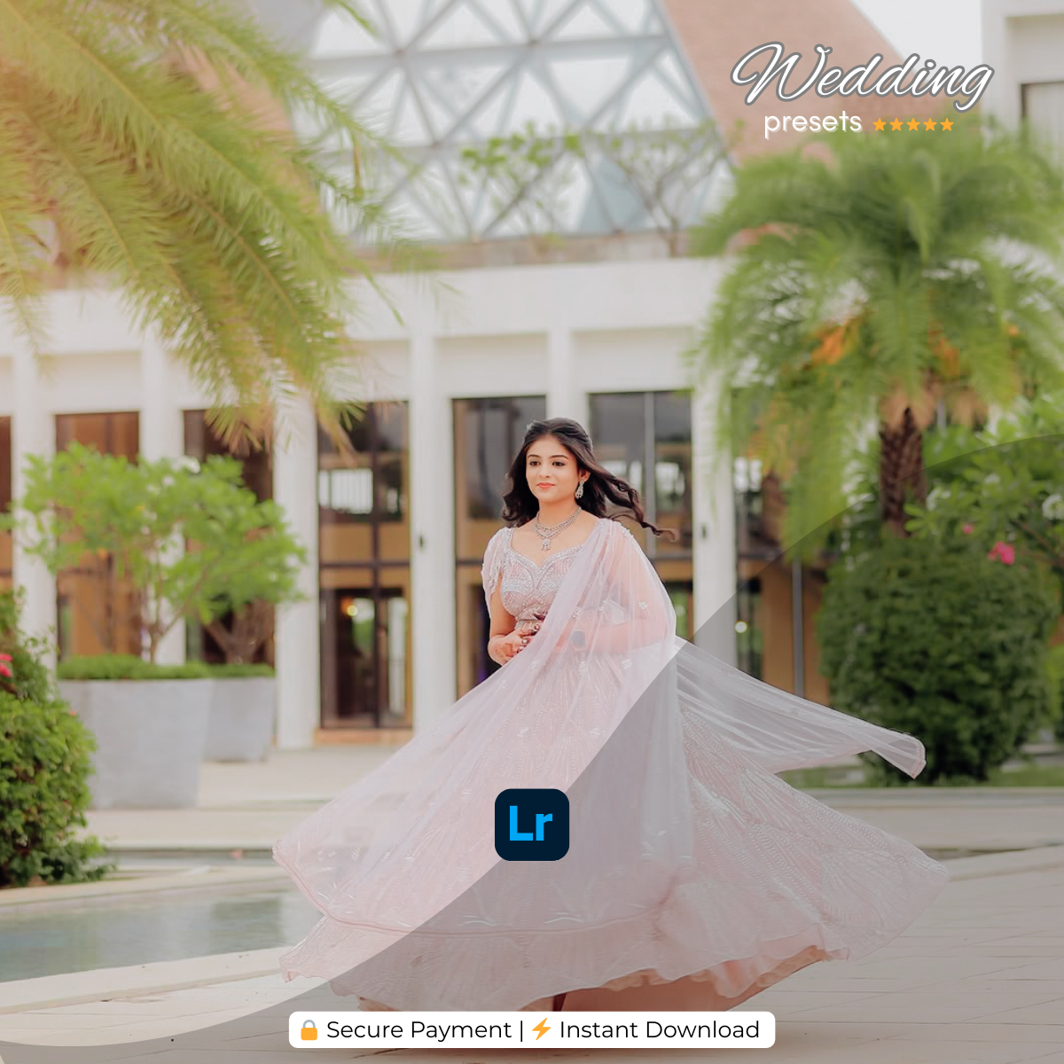 300 TRENDING INDIAN WEDDING LIGHTROOM PRESETS (MOBILE + DESKTOP) + 25 LUTS [NEW 2026]