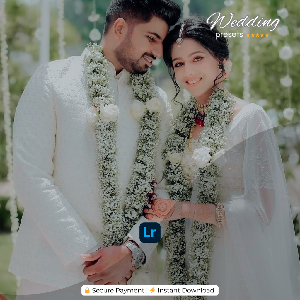 300 TRENDING INDIAN WEDDING LIGHTROOM PRESETS (MOBILE + DESKTOP) + 25 LUTS [NEW 2026]