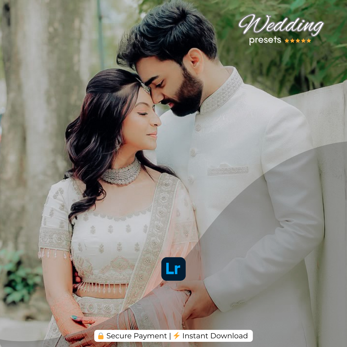 300 TRENDING INDIAN WEDDING LIGHTROOM PRESETS (MOBILE + DESKTOP) + 25 LUTS [NEW 2026]