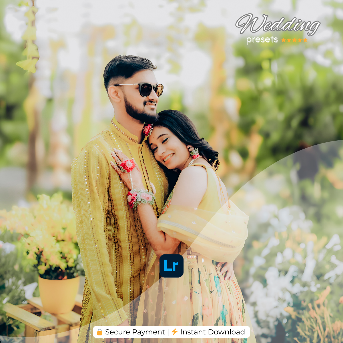 300 TRENDING INDIAN WEDDING LIGHTROOM PRESETS (MOBILE + DESKTOP) + 25 LUTS [NEW 2026]