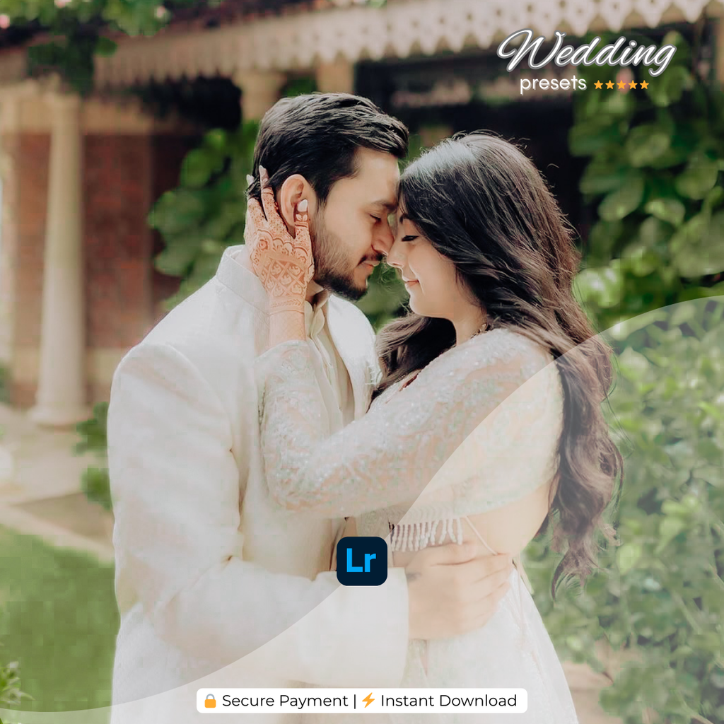 300 TRENDING INDIAN WEDDING LIGHTROOM PRESETS (MOBILE + DESKTOP) + 25 LUTS [NEW 2026]